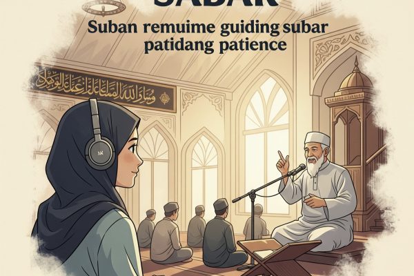 Mauidhoh Hasanah, Sebuah Catatan Tentang Orang Yang Bersabar Dan Dicukupkan Pahala Tanpa Batas