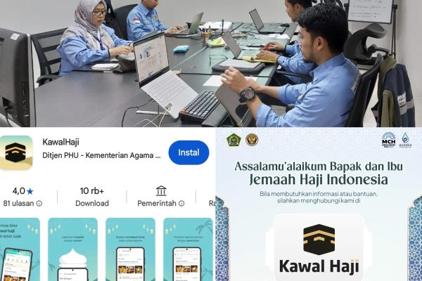 Aplikasi Kawal Haji Dan WhatsApp Center, Saluran Komunikasi Resmi Warga